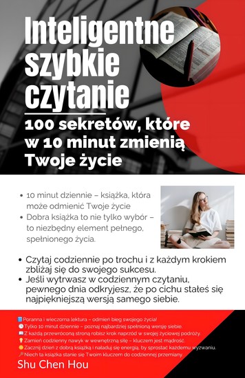 Inteligentne szybkie czytanie - 100 sekretów które w 10 minut zmienią Twoje życie - cover