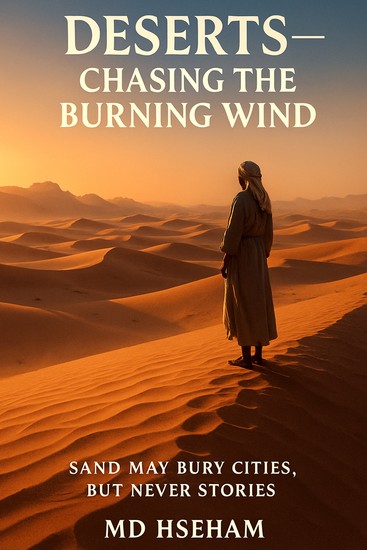 Deserts—Chasing the Burning Wind - Sand May Bury Cities But Never Stories - cover