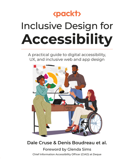 Inclusive Design for Accessibility - A practical guide to digital accessibility UX and inclusive web and app design - cover