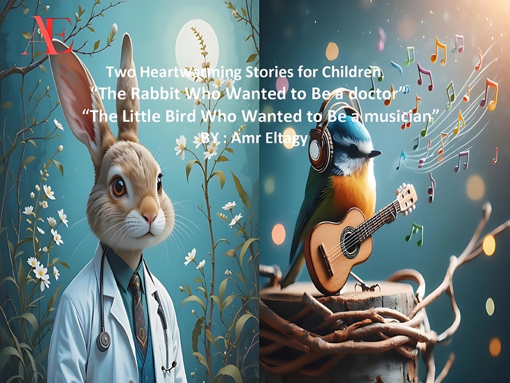 The Rabbit Who Wanted to Be a Doctor& the Bird Who Wanted to Be a Musician - cover