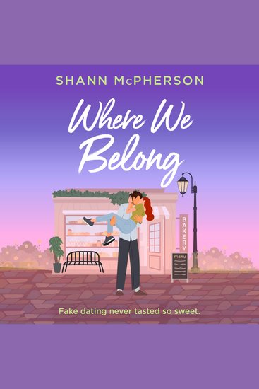 Where We Belong: A page-turning hilarious fake dating and love triangle romance to read in 2025! - cover
