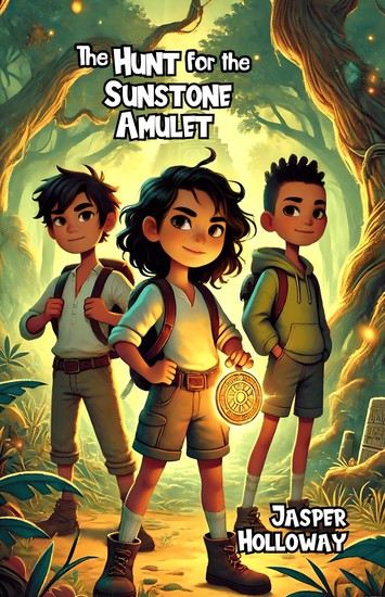 The Hunt for the Sunstone Amulet - cover