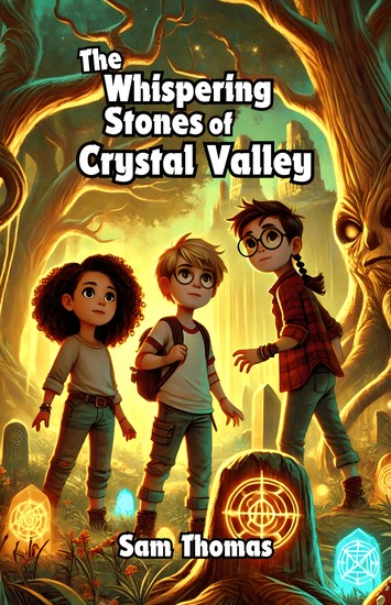 The Whispering Stones of Crystal Valley - cover