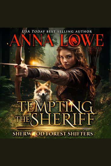 Tempting the Sheriff - a fox dragon shifter paranormal romance - cover