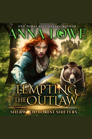 Tempting the Outlaw - a bear shifter enemies-to-lovers paranormal romance - cover