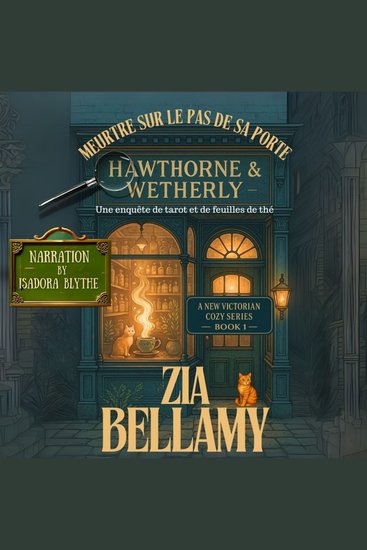 Meurtre sur le pas de sa porte - Un mystère victorien cosy d'herbes de fantômes et d'une suspecte fort peu convenable - cover