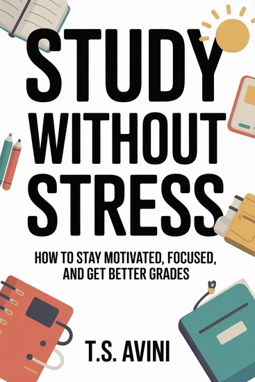 Study Without Stress - How to Stay Motivated Focused and Get Better Grades - cover