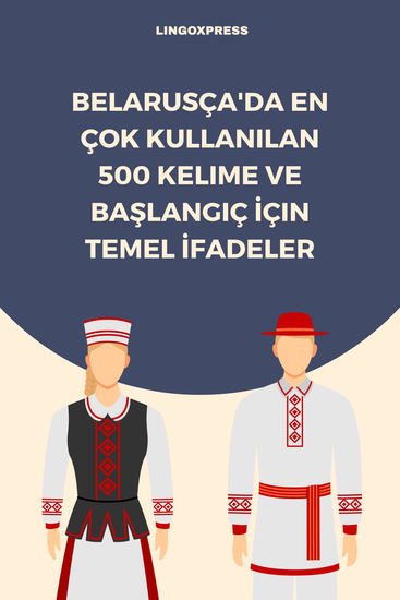Belarusça'da En Çok Kullanılan 500 Kelime ve Başlangıç İçin Temel İfadeler - cover