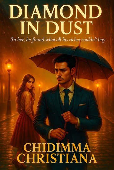 Diamond in Dust - In her he found what all his riches couldn't buy - cover