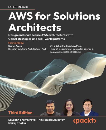 AWS for Solutions Architects - Design and scale secure AWS architectures with GenAI strategies and real-world patterns - cover