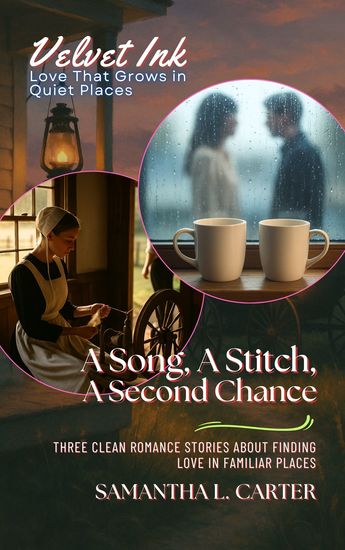 A Song A Stitch A Second Chance - Three Clean Romance Stories About Finding Love in Familiar Places - cover