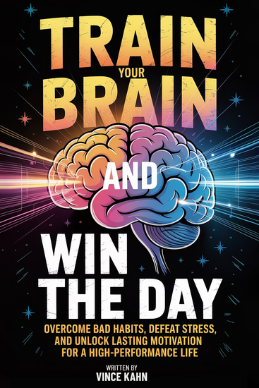 Train Your Brain And Win The Day - Overcome Bad Habits Defeat Stress And Unlock Lasting Motivation For A High-Performance Life - cover