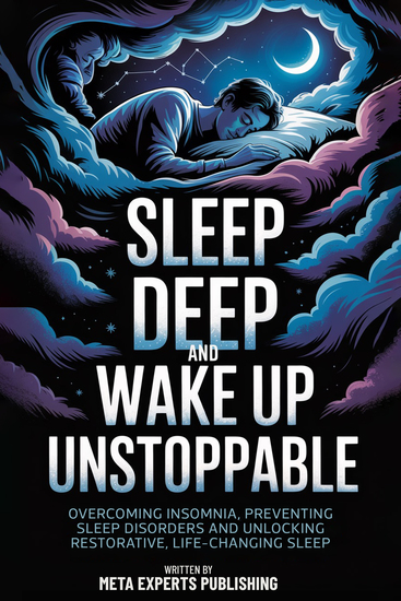 Sleep Deep Wake Up Unstoppable - Overcoming Insomnia Preventing Sleep Disorders And Unlocking Restorative Life-Changing Sleep - cover