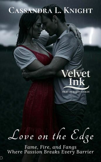 Love on the Edge - Fame Fire and Fangs — Where Passion Breaks Every Barrier - cover