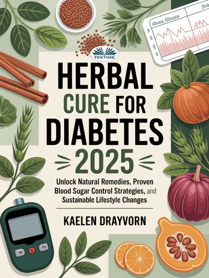 Herbal Cure For Diabetes - Unlock Natural Remedies Proven Blood Sugar Control Strategies And Sustainable Lifestyle Changes - cover
