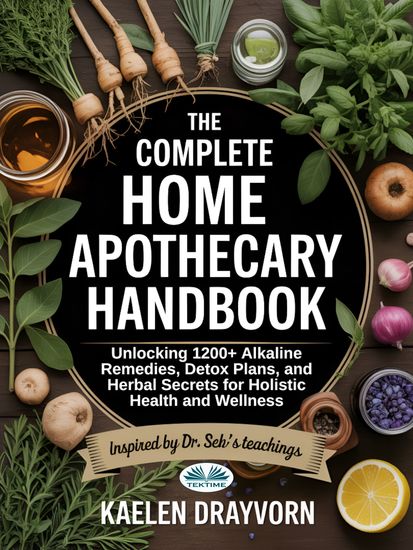 The Complete Home Apothecary Handbook - Unlocking 1200+ Alkaline Remedies Detox Plans And Herbal Secrets For Holistic Health And Wellness - cover