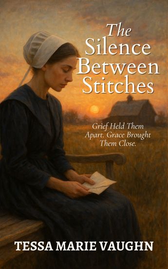 The Silence Between Stitches - Grief Held Them Apart Grace Brought Them Close - cover