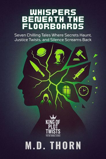 Whispers Beneath the Floorboards - Seven Chilling Tales Where Secrets Haunt Justice Twists and Silence Screams Back - cover