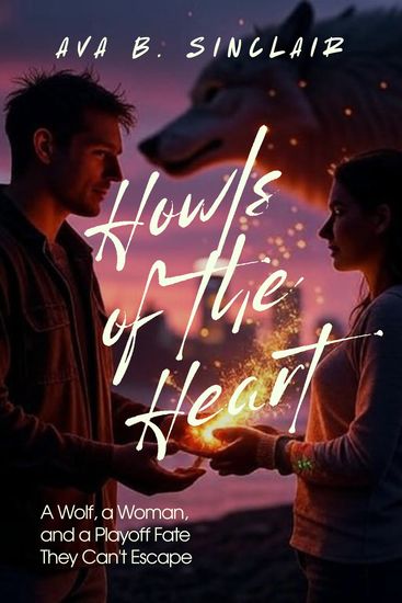 Howls of the Heart - A Wolf a Woman and a Playoff Fate They Can't Escape - cover