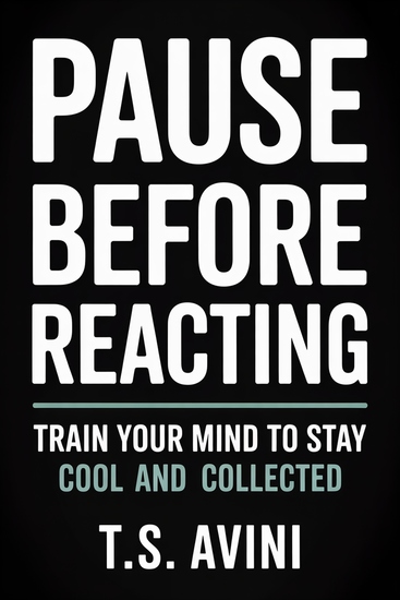 Pause Before Reacting - Train Your Mind to Stay Cool and Collected - cover