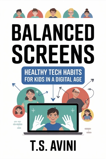 Balanced Screens - Healthy Tech Habits for Kids in a Digital Age - cover