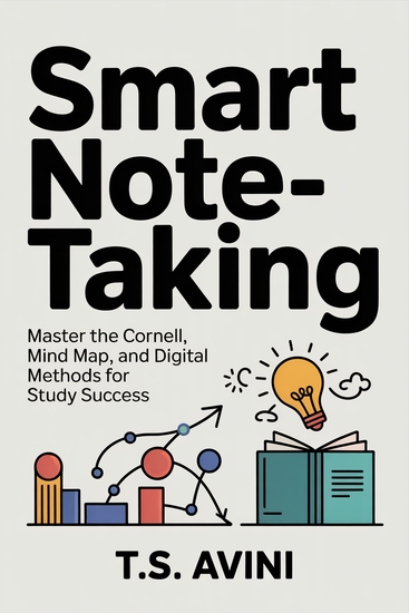Smart Note-Taking - Master the Cornell Mind Map and Digital Methods for Study Success - cover