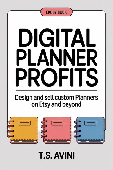 Digital Planner Profits - Design and Sell Custom Planners on Etsy and Beyond - cover