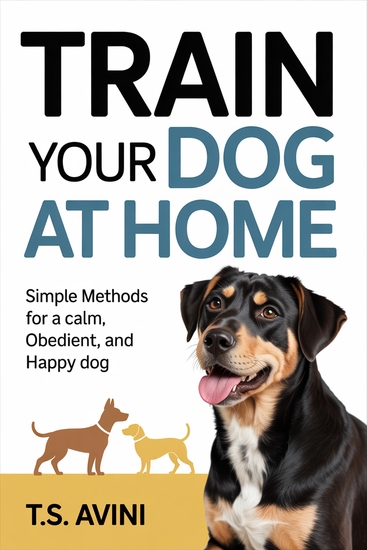 Train Your Dog at Home - Simple Methods for a Calm Obedient and Happy Dog - cover