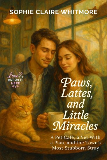 Paws Lattes and Little Miracles - A Pet Café a Vet With a Plan and the Town’s Most Stubborn Stray - cover