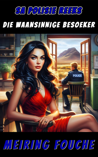 Die Waansinnige Besoeker - 'n SA Polisie Reeks Spanningsverhaal Boek 8 - cover