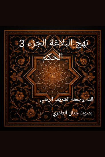 نهج البلاغة الجزء 3 الحكم - الحكم الفلسفة التاريخ الأمام علي الإسلام الشريف الرضي - cover