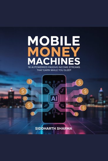 Mobile Money Machines - 16 AI Powered Passive Income Streams That Earn While you Sleep - cover