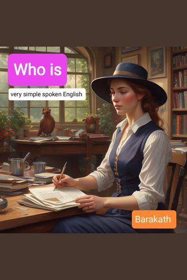 Who is - very simple spoken English - cover