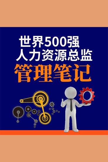 世界500强人力资源总监管理笔记 - cover
