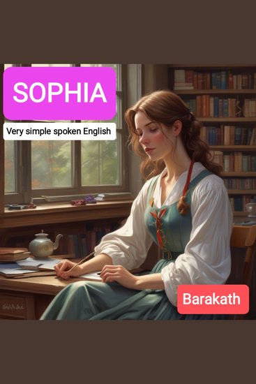 SOPHIA - very simple spoken English - cover