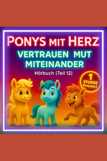 Ponys mit Herz – Geschichten über Vertrauen Mut und Miteinander (Hörbuch Teil 12) - 6 liebevolle Ponygeschichten für Kinder ab 4 Jahren - cover