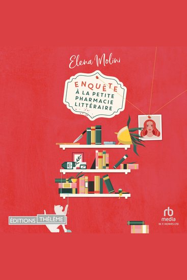 Enquête à la petite pharmacie littéraire : Un Cosy Crime drôle et décalé - cover