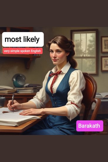 Most likely - very simple spoken English - cover