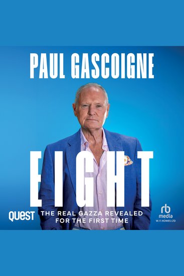 Paul Gascoigne: Eight - cover