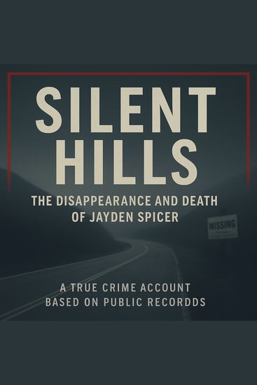 Silent Hills: The Disappearance and Death of Jayden Spicer - cover