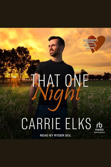 That One Night - cover