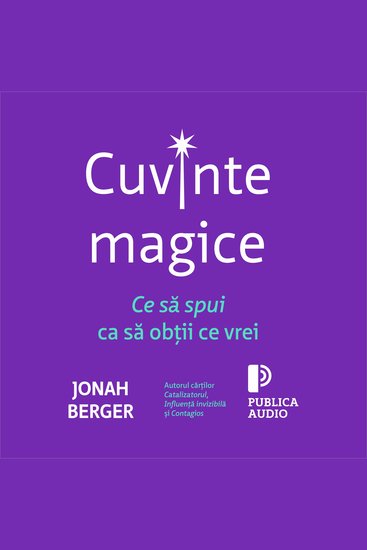 Cuvinte magice - cover