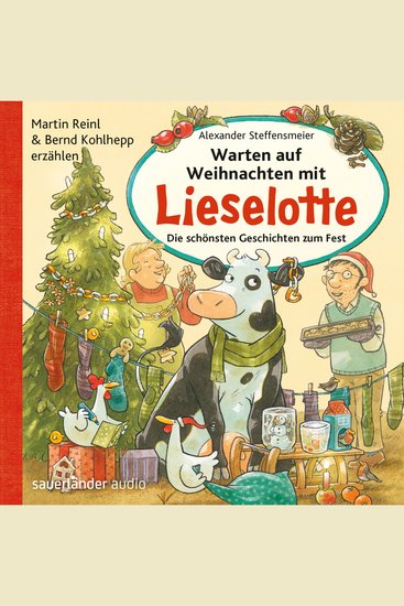 Warten auf Weihnachten mit Lieselotte - Die schönsten Geschichten zum Fest (Ungekürzte Lesung mit Musik) - cover