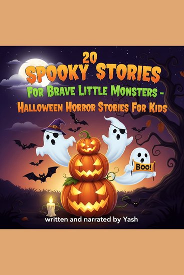 20 Spooky stories for brave little Monsters - Halloween Horror Stories For Kids - cover