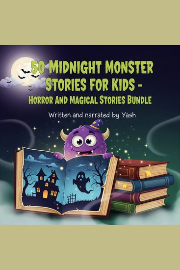 50 Midnight Monster Stories For Kids - Horror And Magical Stories Bundle - cover