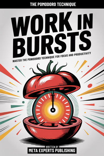 Work In Bursts - Master The Pomodoro Technique For Focus And Productivity - cover