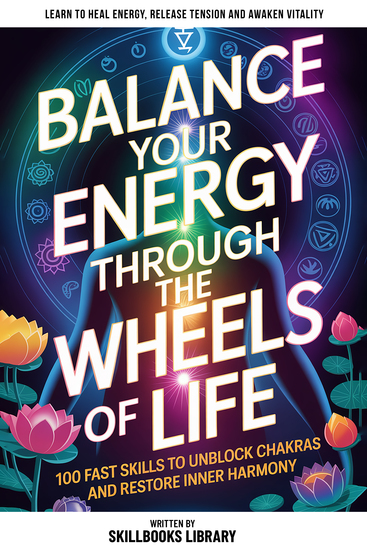 Balance Your Energy Through The Wheels Of Life - 100 Fast Skills To Unblock Chakras And Restore Inner Harmony - cover
