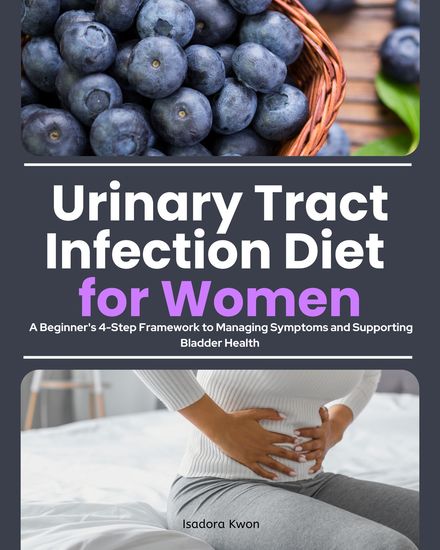 Urinary Tract Infection Diet for Women - A Beginner's 4-Step Framework to Managing Symptoms and Supporting Bladder Health - cover