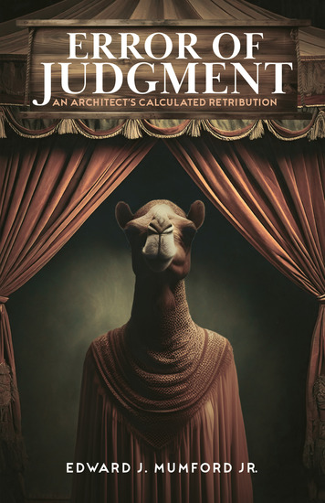 Error of Judgment - An Architect's Calculated Retribution - cover