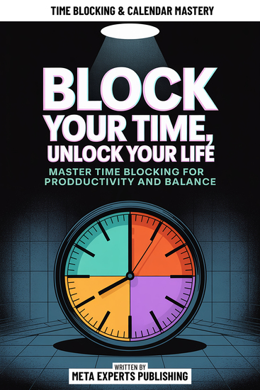 Block Your Time Unlock Your Life - Master Time Blocking For Productivity And Balance - cover